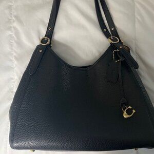 Coach - Black Lori Leather Shoulder Bag